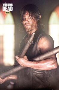 poster stop online the walking dead – tv show poster/print (daryl dixon faith) (size 24″ x 36″)