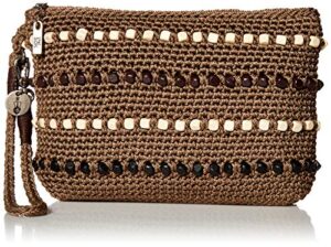 the sak women’s sayulita, taupe multi wood beads