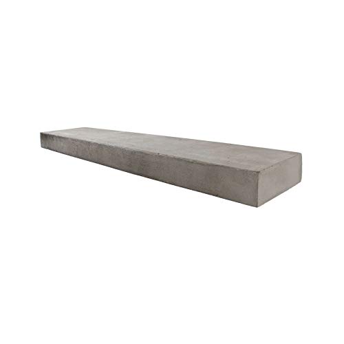 Lyon Béton Sliced L Shelf - Concrete