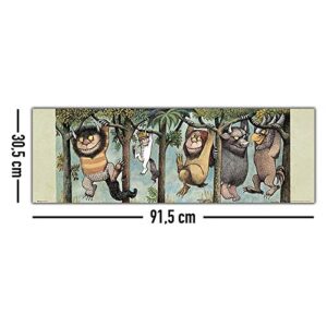 Close Up Where The Wild Things are Poster (36"x12")