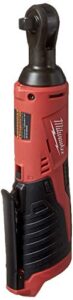 milwaukee 2457-20 m12 cordless 3/8″ sub-compact 35 ft-lbs 250 rpm ratchet w/ variable speed trigger