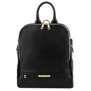 tuscany leather tlbag soft leather backpack for women black