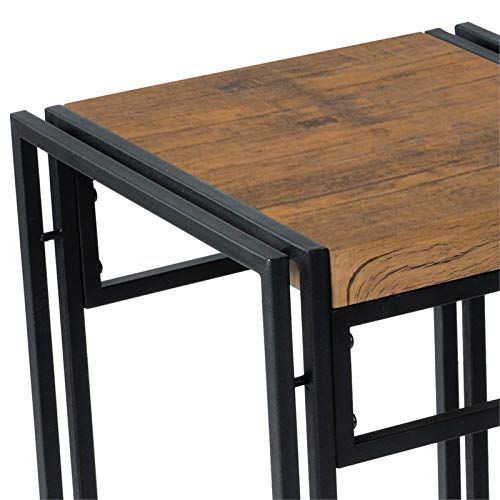 Atlantic Dining Table Set Black