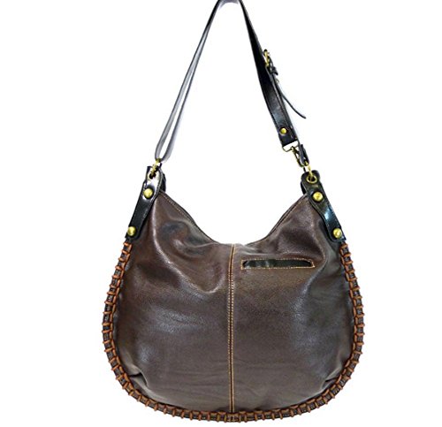 Chala Purse Handbag Hobo Cross Body Convertible Chocolate Guitar Bag