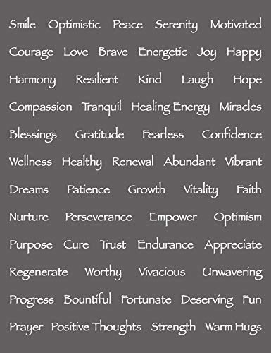 Healing Blanket with Inspirational Message of Love Hope Happiness Health - Super Soft Throw Blanket is The Perfect Recovery Blanket or Cancer Gift for Men and Women - Gratitude Grey