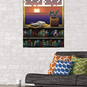 Trends International Minecraft - Window Wall Poster, 22.375" x 34", Unframed Version