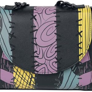 Loungefly x Nightmare Before Christmas Sally Cosplay Crossbody Bag (One Size, Multicolored)