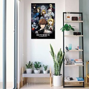 POSTER STOP ONLINE Death Note - Manga/Anime TV Show Poster/Print (Character Collage) (Size 24" x 36")