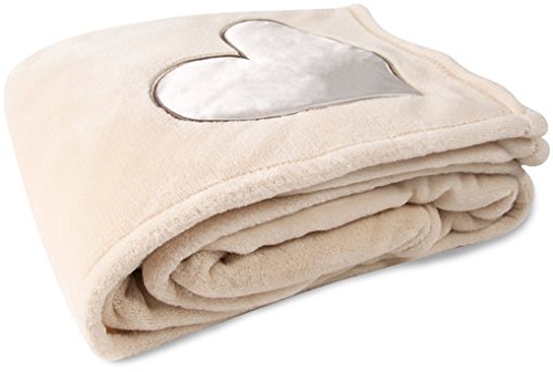 The Comfort Blanket 19527 Soft Blanket Mr & Mrs Thick Warm Royal Plush Throw Blanket