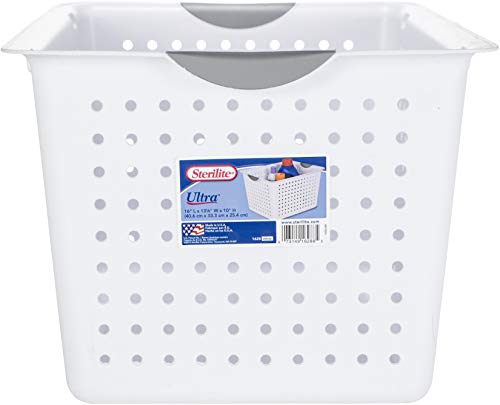 Sterilite 1628 Deep Ultra Plastic Storage Basket