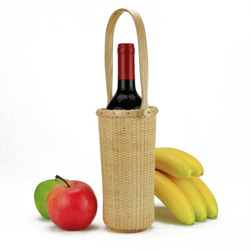 Teng Tian Basket Wine Racks Wine Basketsgift Boxes of Red Wine, Woven Rattan, China Traditional Handicrafts, Casual Stylenatural Environmental Protection