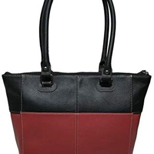 Tignanello Perfect Pockets Medium Tote, Rouge/Black