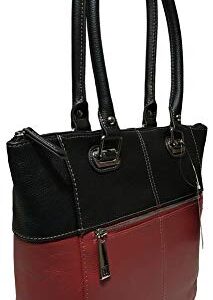 Tignanello Perfect Pockets Medium Tote, Rouge/Black