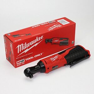 milwaukee 2457-20 m12 cordless 3/8″ lithium-ion ratchet (bare tool)