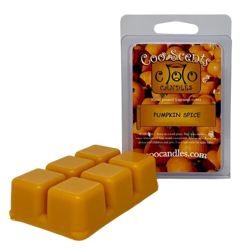 3 Pack Soy Blend Highly Scented Coo Candles Wickless Candle Bar Wax Melts - Pumpkin Spice