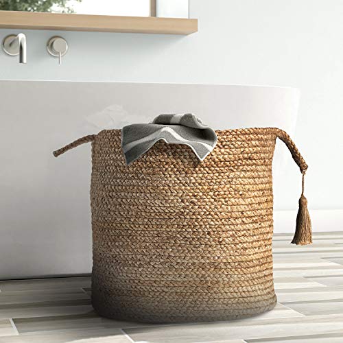 Ox Bay Handmade Braided Jute Basket