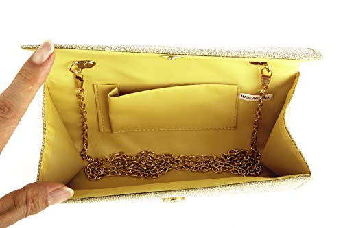 Nodykka Clutch Purses For Women Evening Bags Sparkling Shoulder Envelope Party Cross Body Handbags