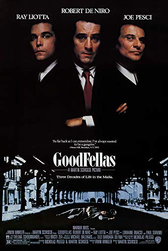Goodfellas Movie Poster, Size 24x36