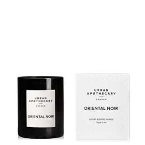 urban apothecary oriental noir little luxury scented candle 70 g