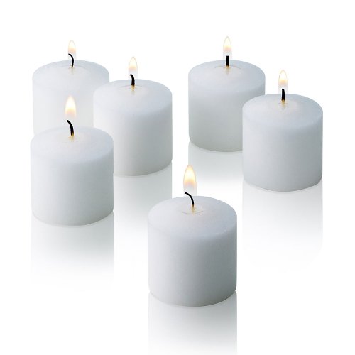 Fresh Linen Scented Candles - Set of 12 Scented Votive Candles - 10 Hour Burn Time - Made in The USA