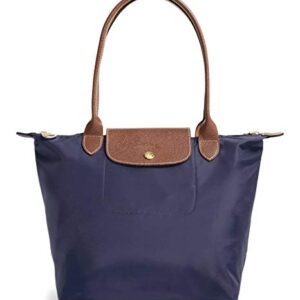 Longchamp 'Medium 'Le Pliage' Tote Shoulder Bag, Navy