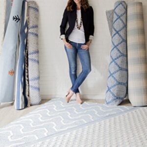 Erin Gates by Momeni Marlborough Charles Navy Hand Woven Wool Area Rug 8' X 10'