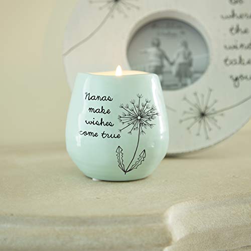 Dandelion Wishes 77148 Ceramic Candles Nanas Make Wishes Come True Ceramic Soy Candle