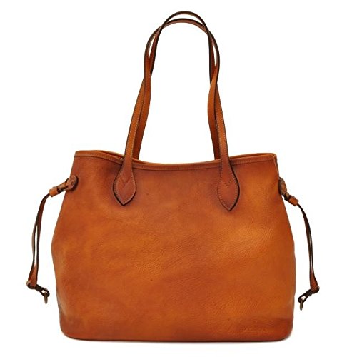 Pratesi Vetulonia shoulder bag - B471 Bruce (Cognac)