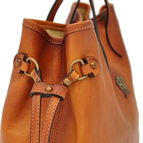 Pratesi Vetulonia shoulder bag - B471 Bruce (Cognac)