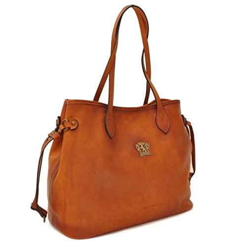 Pratesi Vetulonia shoulder bag - B471 Bruce (Cognac)