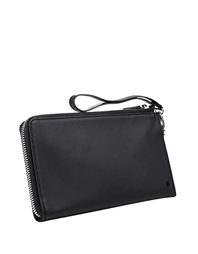 Silent Pocket RFID Blocking Leather Clutch Handbag Perfect For Protecting Credit Card Data And Preventing Identity Theft