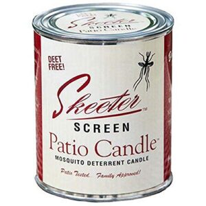 skeeter screen 90400 80-hour burn time patio candle, 1, standard