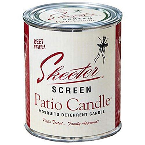 Skeeter Screen 90400 80-Hour Burn Time Patio Candle, 1, Standard