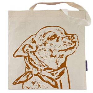 Lily the Chihuahua Tote Bag by Pet Studio Art