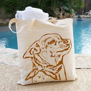 Lily the Chihuahua Tote Bag by Pet Studio Art