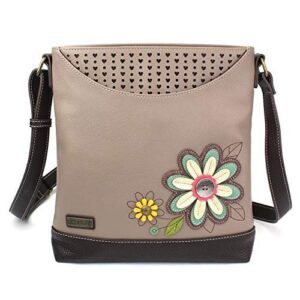 sweet daisy messenger tote bag by chala handbags