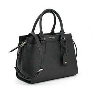 kate spade new york cameron medium satchel purse (black)