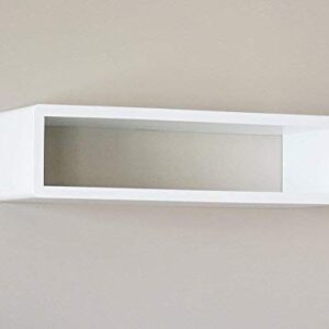 Modern Slim Floating Shelf, Wall Mount Cube Shelf, Wall Cabinet