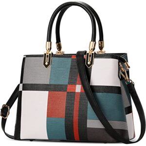 tibes handbags for women ladies tote shoulder bags satchel top handle satchel purse bag in pretty color combination