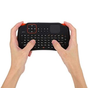 Bewinner Mini Wireless Keyboard, 83-Key QWERTY Keyboard Ergonomic Hand-held High-Sensitivity for PC for Android/Google TV Box for PS3 HTPC/IPTV, Excel