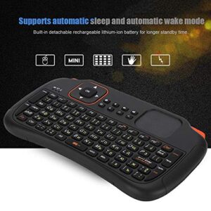 Bewinner Mini Wireless Keyboard, 83-Key QWERTY Keyboard Ergonomic Hand-held High-Sensitivity for PC for Android/Google TV Box for PS3 HTPC/IPTV, Excel