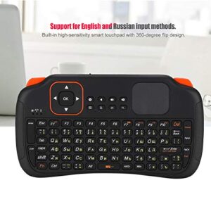 Bewinner Mini Wireless Keyboard, 83-Key QWERTY Keyboard Ergonomic Hand-held High-Sensitivity for PC for Android/Google TV Box for PS3 HTPC/IPTV, Excel