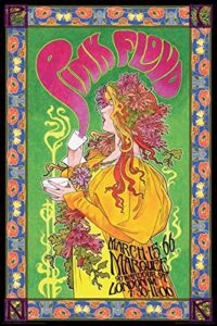 nmr laminated pink floyd marquee ’66 rock band music poster 24×36
