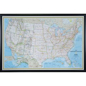 craig frames wayfarer, classic united states push pin travel map