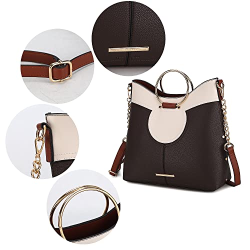 MKF Collection Kylie Top Handle Satchel by Mia K. Farrow