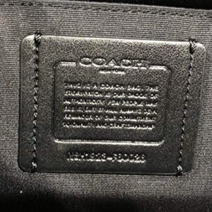 Coach Cross Grain Leather City Zip Tote Bag Purse (IM/Black Deep Ocean Multi)