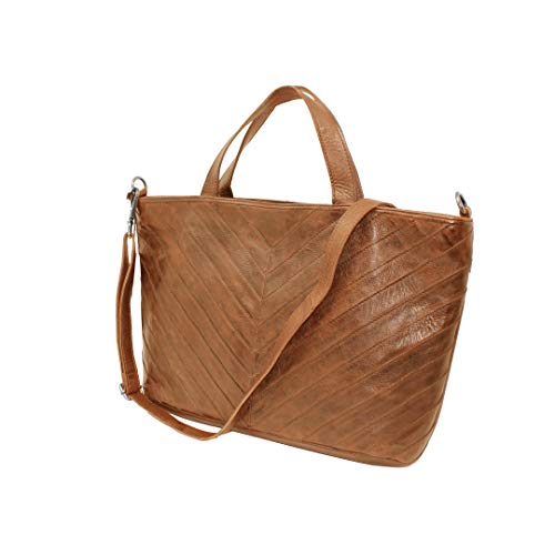 Latico Leathers Morgan Women's Handbag Tote - Made From Authentic Leather Handcrafted by Artisans