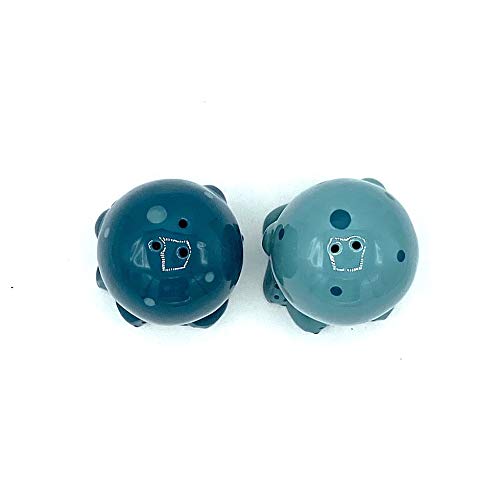 Boston Warehouse Octopus Salt & Pepper Shakers, 2-Piece Set, Blue/Teal