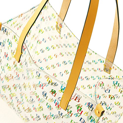 Dooney Bourke Clear IT Medium Shopper Bag Purse Tote