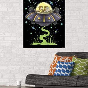 Trends International Rick And Morty - Ship Wall Poster, 22.375" x 34", Unframed Version